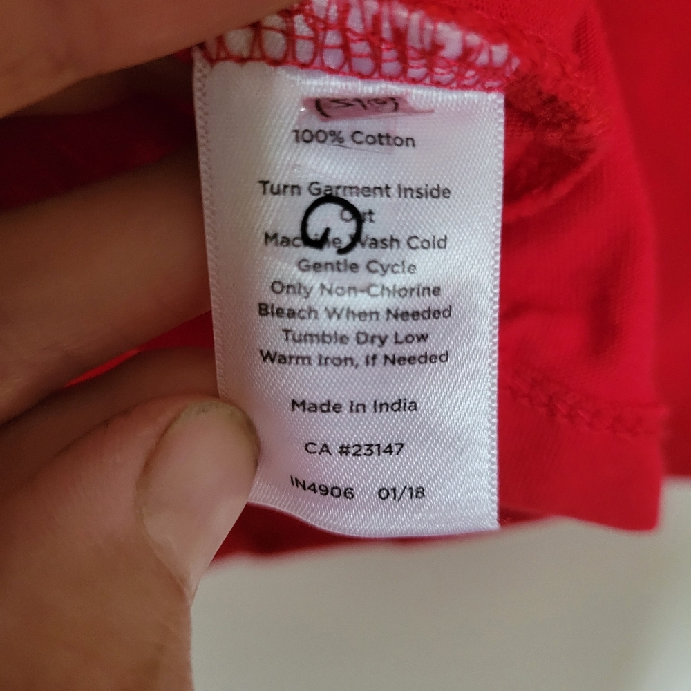 Talbots Red Sleeveless Women's Top - Picture 6 of 6